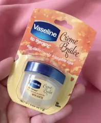 Sáp Dưỡng Môi Vaseline Lip Therapy Cream Brulee 7G - Dưỡng Ẩm Mềm Mịn, Bảo Vệ Môi Khỏi Thời Tiết, Sản Phẩm Chính Hãng Chăm Sóc Môi