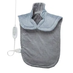 Tấm Choàng Vai Cổ Xoa Bóp HoMedics HPM-W36ALJ - Chương Trình Massage, Làm Ấm, Điều Khiển LED, Thoải Mái, Dễ Vệ Sinh