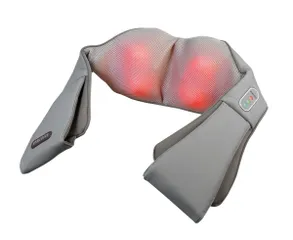 Đai massage cổ vai gáy HoMedics NMS-620H - Massage Shiatsu 3D hàng đầu với nhiệt hồng ngoại, 3 tốc độ điều chỉnh, thoải mái như Spa tại nhà