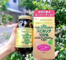 Tảo Xoắn Spirulina 2200 Viên Nhật Bản - Thực Phẩm Bổ Sung Vitamin Chất Lượng Hỗ Trợ Sức Khỏe Tăng Cường Đề Kháng
