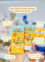 KCN - Kem Chống Nắng Trẻ Em Pororo Sun Cream 50ml ,  bảo vệ da khỏi tác động có hại từ tia UV