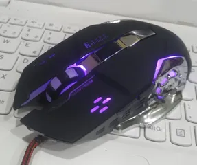Chuột Gaming OYE X700 LED 2400DPI Cao Cấp 7D - Thiết Kế Ergonomic Đen/Trắng, Hỗ Trợ Macro Chuyên Nghiệp, Click Omron Chất Lượng