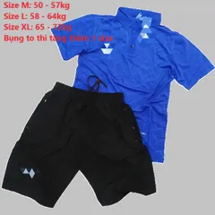 Bộ Thể Thao Nam Chất Thun Lạnh Cotton - Dáng Sport Năng Động Màu Xanh Coban, Thoải Mái Khi Vận Động, Chất Liệu Mềm Mịn