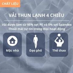 Bộ Thể Thao Nam Thun Lạnh Sport - Chất Liệu Co Giãn, Thấm Mồ Hôi, Họa Tiết 3D - Dành Cho Chơi Thể Thao, Dạo Phố, Du Lịch