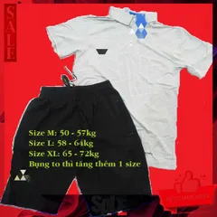 Bộ Thể Thao Nam Thun Lạnh Sport - Chất Liệu Co Giãn, Thấm Mồ Hôi, Họa Tiết 3D - Dành Cho Chơi Thể Thao, Dạo Phố, Du Lịch