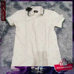 Áo Polo Thể Thao Nam Chấm Bi Trắng - Cổ Bẻ Thun Cotton Cao Cấp Cộc Tay Phong Cách Trẻ Trung, Dễ Dàng Kết Hợp Trang Phục