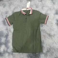 Áo phông PoLo Nam Nữ Xanh Rêu - Chất vải cá sấu co giãn, cổ viền kẻ - Thời trang trẻ trung, đi học, đi chơi, đi làm