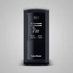 Bộ Lưu Điện UPS CyberPower VP1000ELCD 1000VA/550W - Bảo vệ NAS, PC, Công nghệ GreenPower tiết kiệm năng lượng, Chính hãng