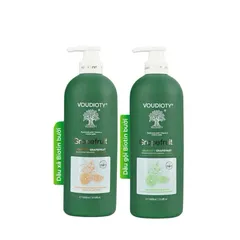 Cặp Dầu Gội Xả Voudioty Biotin & Collagen Bưởi 1000ml - Kích Thích Mọc Tóc Khỏe Đẹp, Chăm Sóc Tóc Hư Tổn
