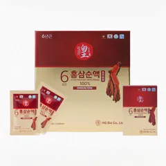 Tinh Chất Hồng Sâm Cao Cấp 100% Ginseng King HG Bio Hàn Quốc - Hỗ Trợ Sức Khỏe, Tăng Cường Miễn Dịch, Bổ Dưỡng Da, Hộp 30 Gói x 50ml