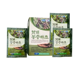 Nước Bổ Gan Đông Trùng Hạ Thảo KGF Hàn Quốc - Giải Độc Rượu, Mát Gan, Tăng Cường Chức Năng Gan - Hộp 30 Gói x 50ml
