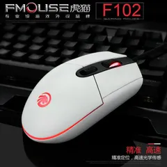 Chuột Chơi Game F102 Ergonomic LED RGB 3500DPI - Thiết Kế Nhỏ Gọn, Dễ Dùng, Phù Hợp với Game Thủ Việt