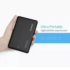 Hộp Đựng Ổ Cứng 2.5 inch ORICO 2577U3 USB 3.0 Đen - HDD Box SATA 3 cho HDD/SSD - Tương thích Windows và Mac OS
