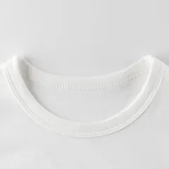 Áo Thun Cộc Tay Trắng Cho Bé - Vải Cotton Thấm Hút Mồ Hôi, Mát Mẻ, Thoải Mái, Hình In Sắc Nét, Thời Trang Trẻ Em