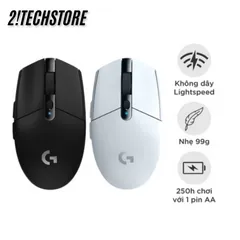 Chuột Không Dây Logitech G304 HERO - Chuột Gaming Cao Cấp 12.000 DPI, Kết Nối 1ms, Thiết Kế Nhẹ và Công Thái Học, Dành Cho Game Thủ