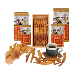 Hồng Sâm Củ Khô Hộp Thiếc GinsengKing HG Bio 150g - Nhân Sâm Hàn Quốc Tăng Cường Sức Khỏe, Giảm Stress, Cân Bằng Huyết Áp