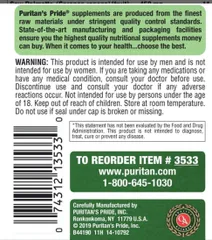 Viên uống Saw Palmetto 450mg Puritan’s Pride 200 viên - Hỗ trợ sức khỏe tuyến tiền liệt và chức năng tiểu tiện tự nhiên