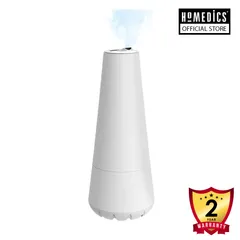 Máy tạo ẩm và khuếch tán tinh dầu HoMedics UHE-WM10 - Chế độ phun sương ấm/lạnh, dung tích 2L, điều khiển từ xa, sử dụng 25h, tắt tự động.