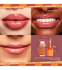 Son Phồng Môi Vịt NYX Duck Plump Lip Gloss - Son Bóng Tăng Cường Độ Đầy Đặn Chống Khô Môi Nhiều Màu Sắc Tươi Sáng