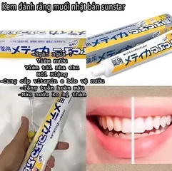 Kem Đánh Răng Muối Sunstar Nhật Bản 170g - Bảo Vệ Nướu, Trắng Răng, Hơi Thở Thơm Mát, Ngăn Ngừa Viêm Nướu