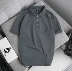 Áo Polo Trơn Cổ Bẻ Dáng Basic Chất Liệu Cá Sấu Dệt Kim CVC Cao Cấp, Co Dãn 4 Chiều - Thời Trang Nam Unisex Năng Động
