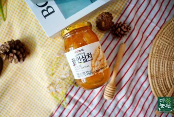 Trà Sâm Mật Ong Ginseng 580G - Thức Uống Bổ Dưỡng Từ Thiên Nhiên, Tăng Cường Sức Khỏe và Năng Lượng