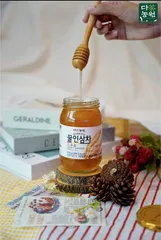 Trà Sâm Mật Ong Ginseng 580G - Thức Uống Bổ Dưỡng Từ Thiên Nhiên, Tăng Cường Sức Khỏe và Năng Lượng