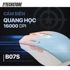 Chuột Không Dây Fuhlen B07S Mix Chính Hãng –  Kết Nối Mạnh Mẽ, BH 12T