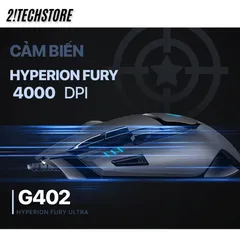 Chuột Gaming Logitech G402 - Cảm Biến Delta Zero 4000 DPI, Thiết Kế Công Thái Học, LED RGB, Chuyên Dụng Cho Game Thủ