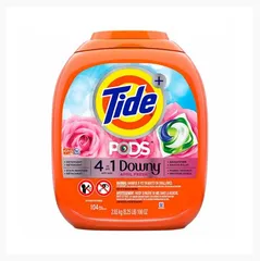 Viên Giặt Kiêm Nước Xả Vải Tide Downy 4In1 104 Viên 2.85Kg