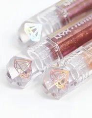 Son Phủ Nhũ NYX Diamonds & Ice Lip Topper - Đỏ Quyến Rũ Power Trip That's Fire - 4.6ml Lấp Lánh Dành Cho Mỗi Ngày