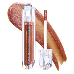 Son Phủ Nhũ NYX Diamonds & Ice Lip Topper - Đỏ Quyến Rũ Power Trip That's Fire - 4.6ml Lấp Lánh Dành Cho Mỗi Ngày
