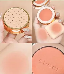 Phấn Má Hồng Gucci Blush De Beaté Tender Apricot 02 - Màu Cam Tươi Tắn, Trang Điểm Hoàn Hảo Cho Gương Mặt Quyến Rũ