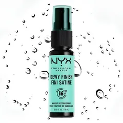 Xịt Khóa Trang Điểm NYX Professional Makeup 60 mL - Hiệu Ứng Căng Bóng Dewy & Lì Matte cho Lớp Trang Điểm Bền Màu