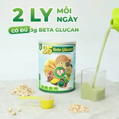 Combo 2 Hộp 625Gr Sữa Hạt Ngũ Cốc 25 Beta Glucare Hỗ Trợ Tiểu Đường - Thức Uống Thuần Chay Không Đường, Dinh Dưỡng Cao