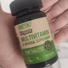 Viên Uống Vitamin Tổng Hợp Vegan DEVA - 90 Viên, Bổ Sung Vitamin & Khoáng Chất Thiết Yếu, Không Động Vật, Chứng Nhận Thuần Chay