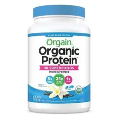 Bột Protein hữu cơ Orgain Organic Protein của Mỹ 918g
