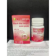 Bạch Đái Hoàn Xuân Quang 50g - Hỗ Trợ Kinh Nguyệt Không Đều, Đau Bụng Khi Hành Kinh, Thực Phẩm Chức Năng Việt Nam