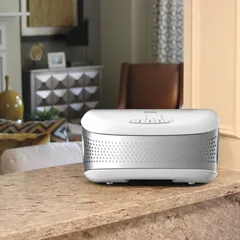 Máy Lọc Không Khí Để Bàn HoMedics TotalClean AP-DT10WT - Công Nghệ HEPA, Loại Bỏ 99.9% Dị Ứng, Khay Tinh Dầu, Siêu Yên Tĩnh