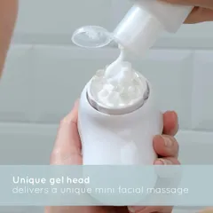 Máy Rửa Mặt Siêu Âm 3D HoMedics FAC-700 - Phân Tích Da, Kết Nối Ứng Dụng, Chăm Sóc Da Hiệu Quả, 3 Đầu Chải Thay Thế