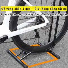 Giá Đỡ Xe Đạp Đa Năng PÊ Đan - Kệ Dựng Xe Đạp Thiết Kế Chữ L, Chắc Chắn, Tiện Lợi Cho Xe Đạp 12-29 Inch, Sửa Chữa và Trưng Bày
