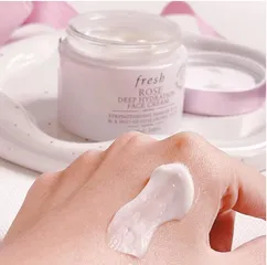 Kem Dưỡng Ẩm Fresh Rose Deep Hydration Face Cream 50ml - Dưỡng Ẩm Từ Nước Hoa Hồng Cho Da Khô Nhạy Cảm, Ngừa Nếp Nhăn, Đem Lại Sự Rạng Rỡ