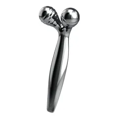 Cây lăn massage điện sinh học Vline HoMedics FAC-BR200 - Giải pháp làm đẹp giúp săn chắc da mặt, công nghệ microcurrent và thiết kế tinh tế.