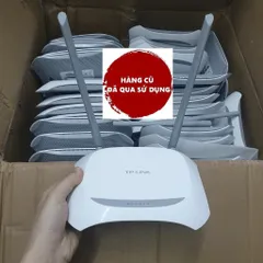 Bộ Phát Wifi TP-Link 842N 300Mbps - 2 Ăng-ten Sóng Khỏe, Hướng Dẫn Cài Đặt Tiếng Việt - Sản Phẩm Cũ Chất Lượng Cao