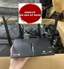 Bộ Phát Router Wifi6 ZTE E2615 AX1800Mbps Có MESH 2 Băng Tần, Thiết Bị Hỗ Trợ Mạng WiFi 6 Cho Gia Đình