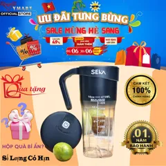 Máy Xay Sinh Tố Cầm Tay Seka NT889 - Dung Tích 470ml, Công Suất 150W, Nhựa ABS Cao Cấp, Xay Nhanh Chóng, Hàng Chính Hãng