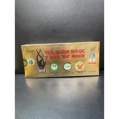 Trà Hoàn Ngọc 7 Nga Tây Ninh - Giải Nhiệt, Giải Độc Gan - Hộp 30 Túi Lọc Xanh/Vàng Tăng Cường Sức Khỏe, Miễn Dịch