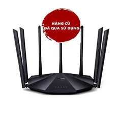 Router WiFi Tenda AC23 Gigabit 2 băng tần AC2100, 7 ăng ten 6dbi, tốc độ 2.4GHz 300Mbps & 5GHz 1733Mbps - Hàng cũ, bảo hành 3 tháng