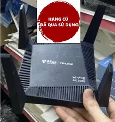 Bộ Phát Router Wifi6 TP-Link AX3000 WMA301/WMA302 - Công Nghệ Wifi 6 Tốc Độ Cao, Hàng Cũ Đẹp Đạt >90%, Hỗ Trợ MESH, Bảo Hành 3 Tháng