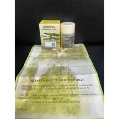 Viên Nhân Sâm Tăng Cân Cây Thông Nhỏ - Hỗ Trợ Tiêu Hóa, Ngủ Ngon, Khỏe Mạnh - 30 Viên từ Công Ty Malaysia